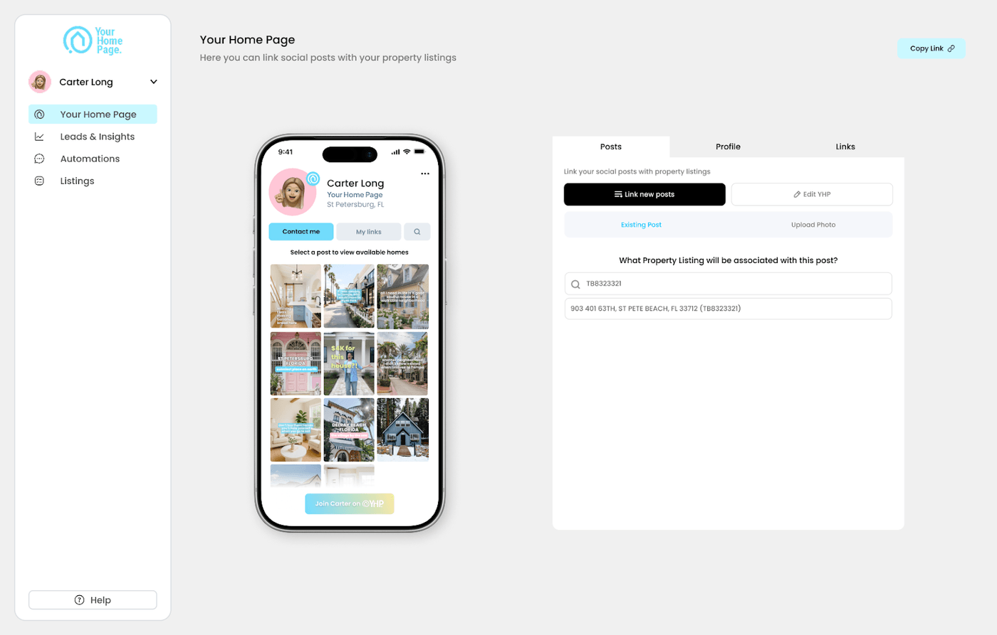 Type in the MLS number or address