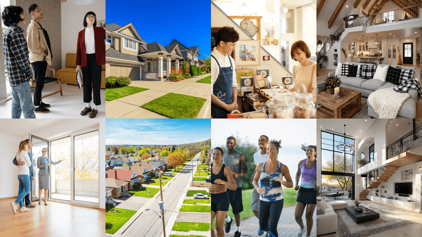 Content that performs well: tours, neighborhood videos, and lifestyle clips